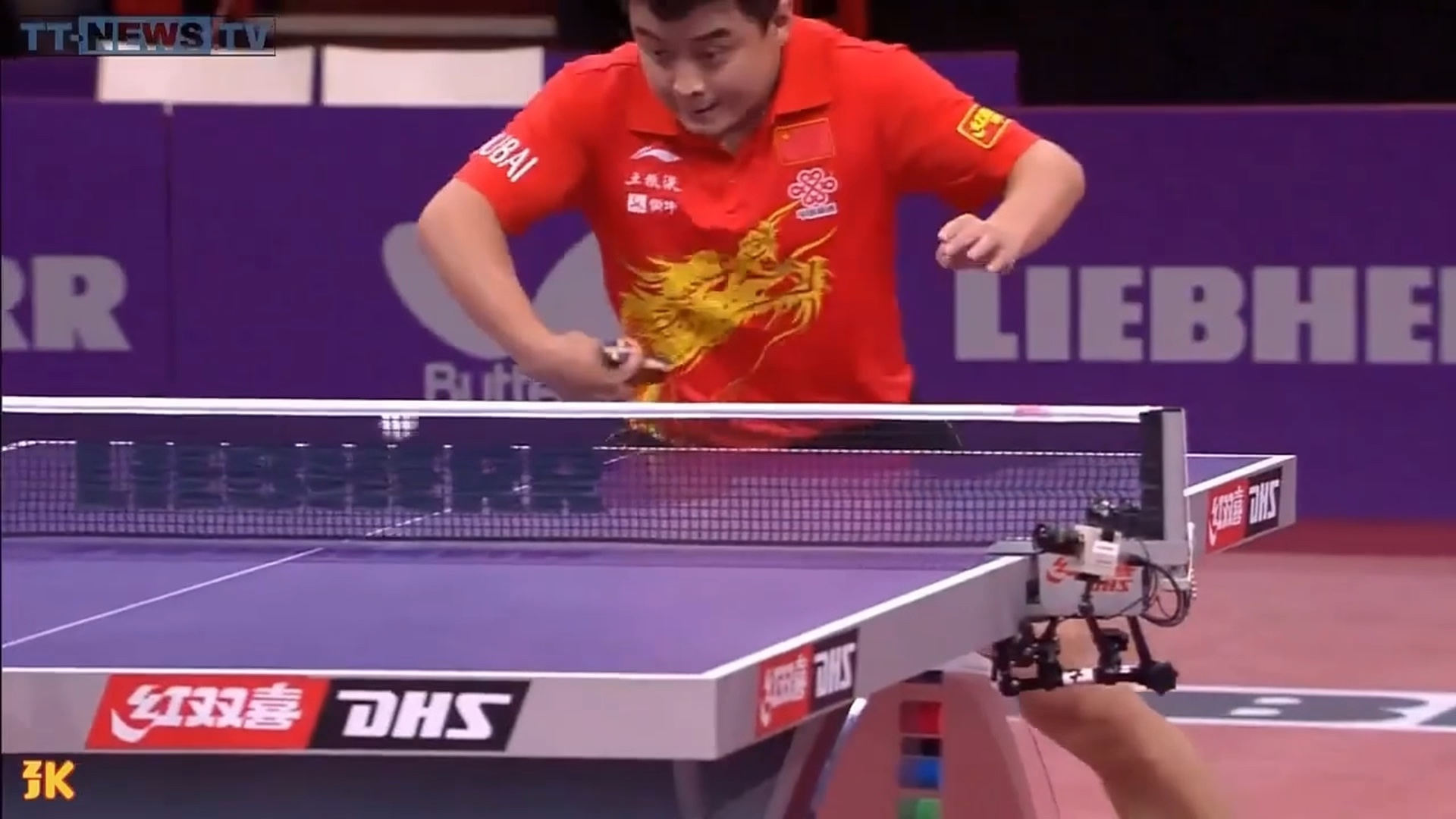 包含法国乒乓球队爆冷波兰乒乓球队，张继科绝境逆转的词条